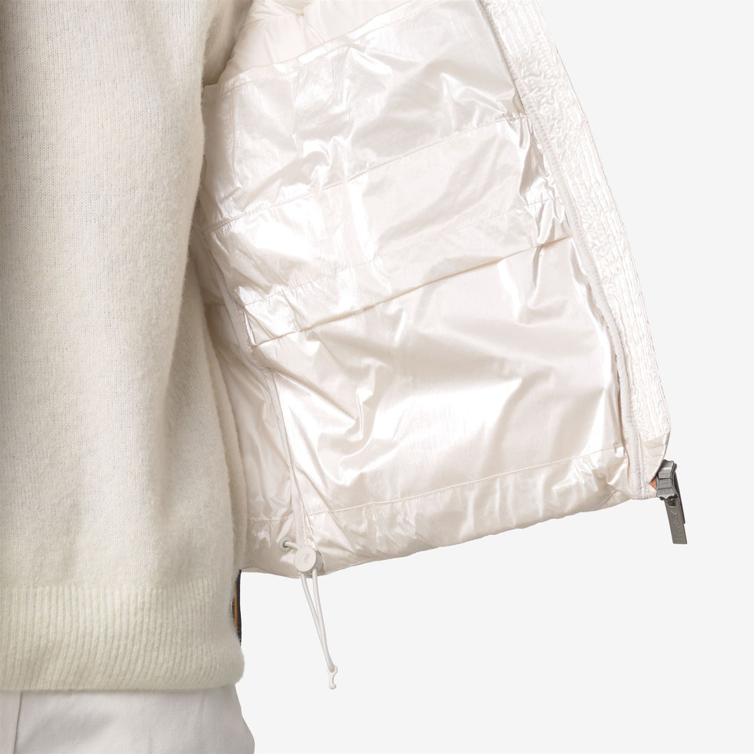 THILLE THERMO PEARLY - Jackets - Vest - WOMAN - White Gardenia Combo