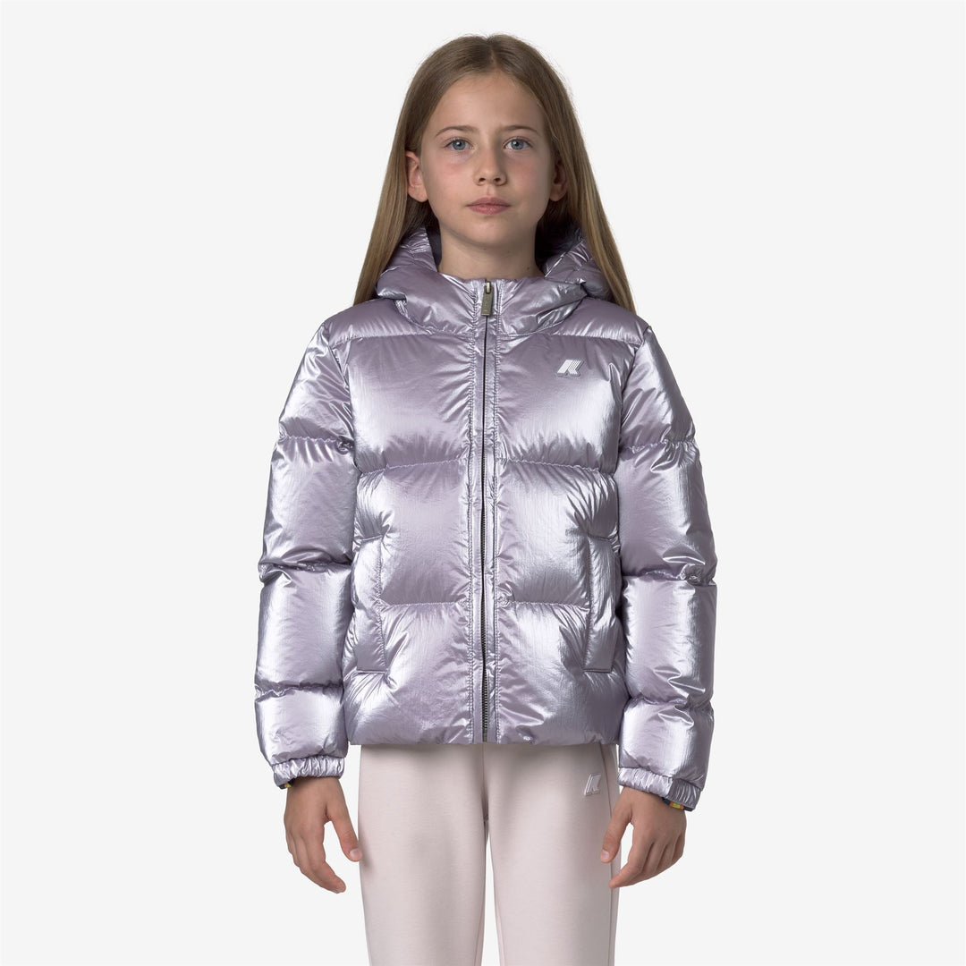 P. LETHILLE THERMO PEARLY - Jackets - Short - GIRL - Violet Lavander Combo