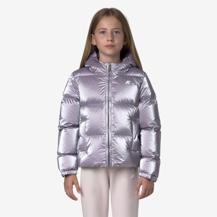 P. LETHILLE THERMO PEARLY - Jackets - Short - GIRL - Violet Lavander Combo