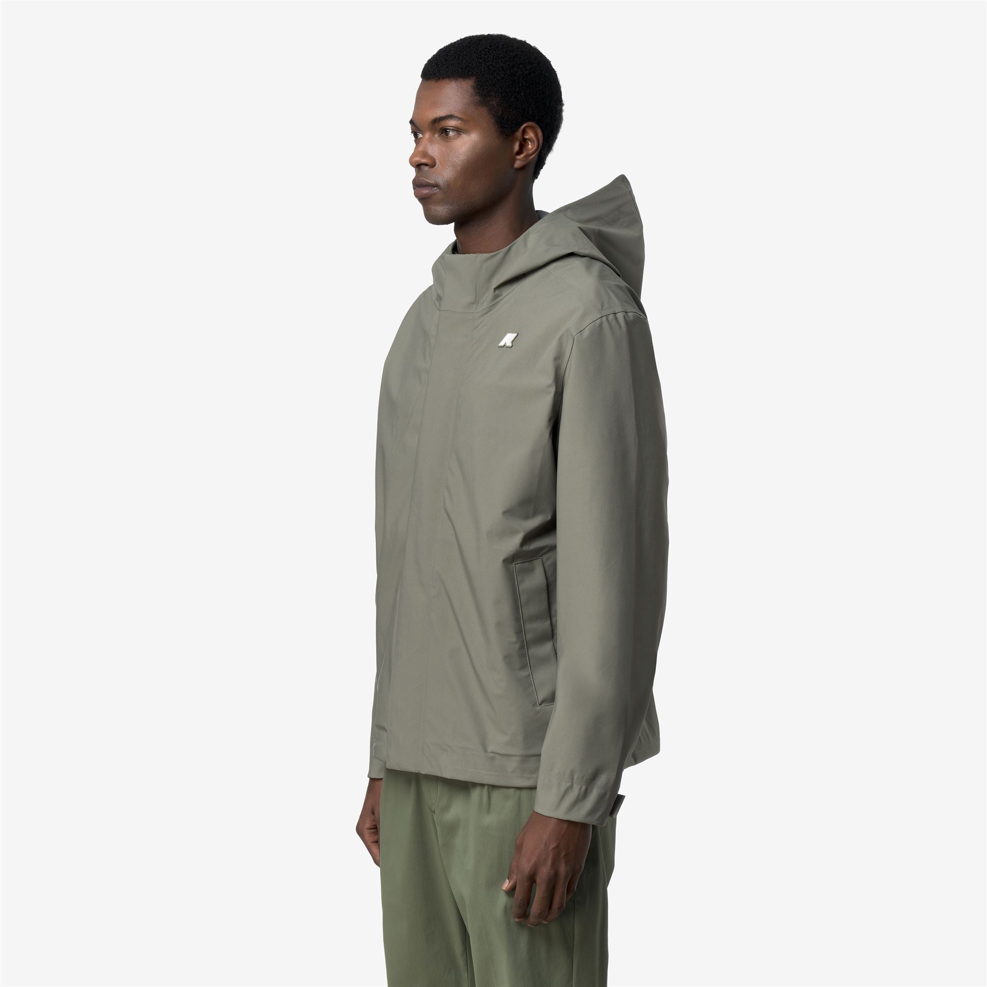 Jackets_Man_JACKO STRETCH 2L_Short_Green Lichen - Commercial 5
