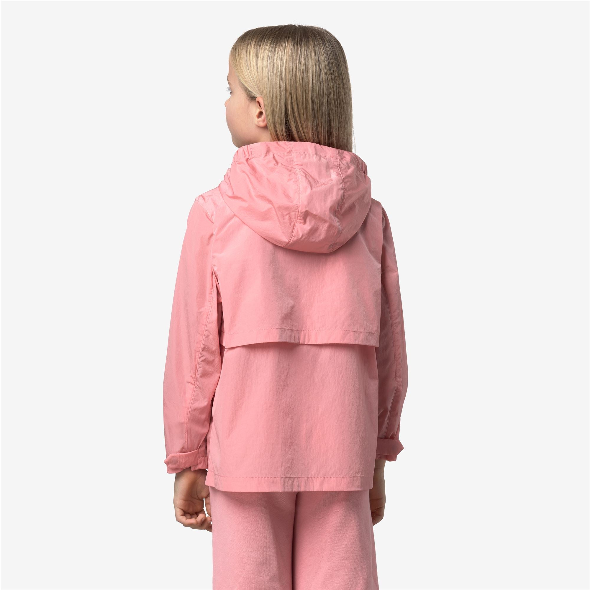 Jackets_Girl_P. SOPHILE SATIN GLASS_Short_Pink Geranium - Commercial 6