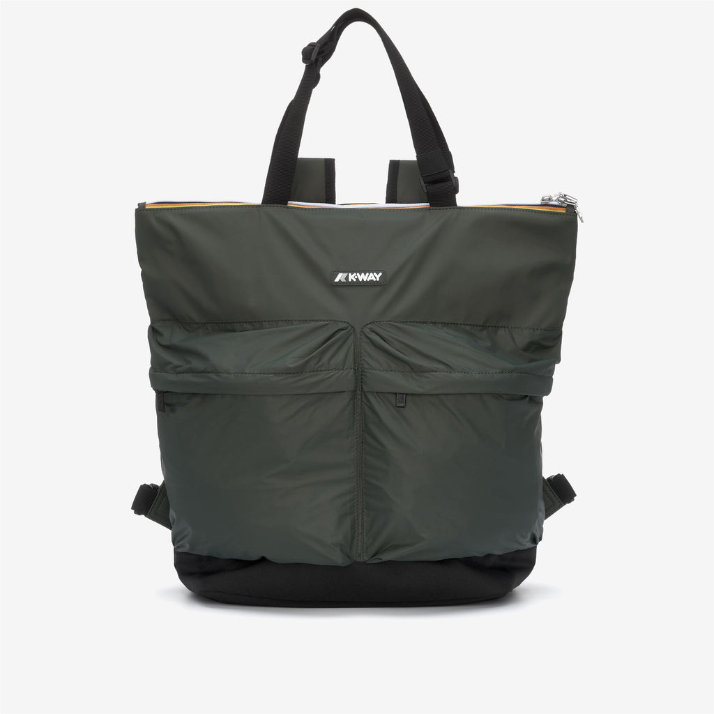 Bags_UNISEX_NOAM_Shopping Bag_GREEN BLACKISH - Commercial 1
