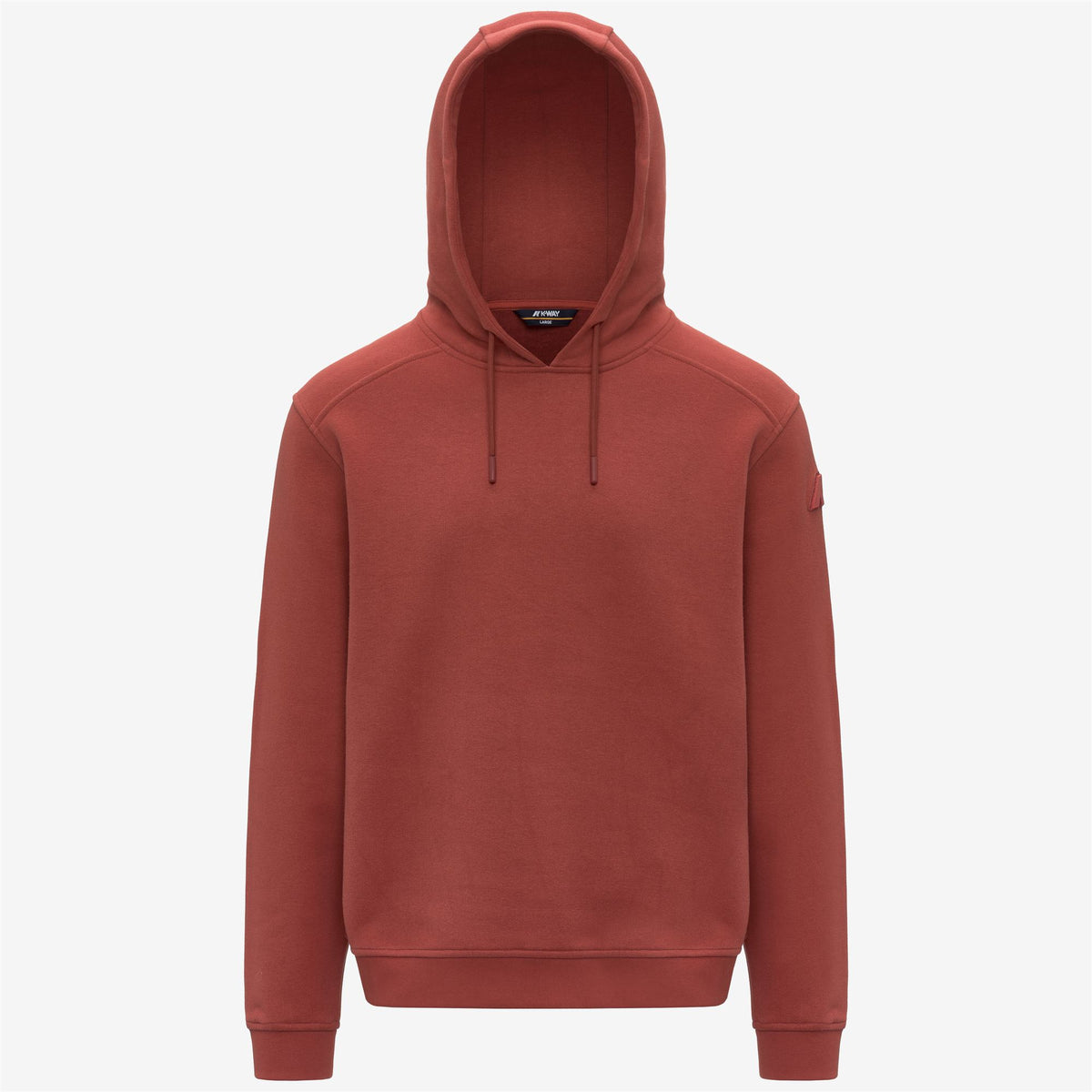 Fleece_Man_LORLEO COTTON CASHMERE_Hoodie_Red Dk Chili - Commercial 1