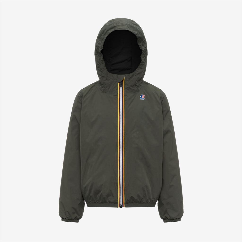Jackets_KID UNISEX_P. LE VRAI 4.0 CLAUDE WARM_Mid_GREEN BLACKISH - Commercial 1