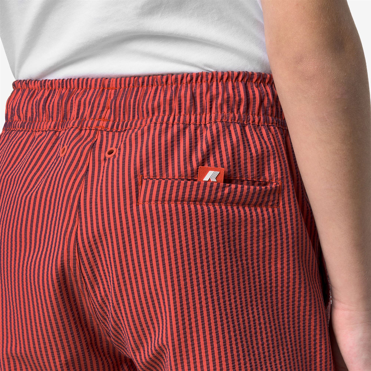 Bathing Suits_Boy_P. HAZEL STRIPES BEACH_Swimming Trunks_Blue Insignia - Red Poppy - Commercial 7