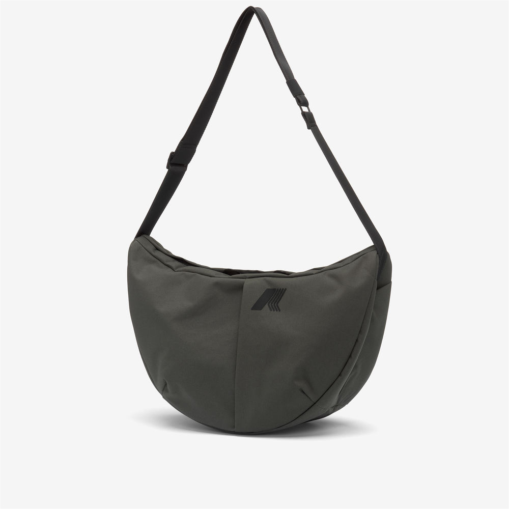 Bags_WOMAN_CONELIE_Shoulder Bag_GREEN BLACKISH - DressedFront