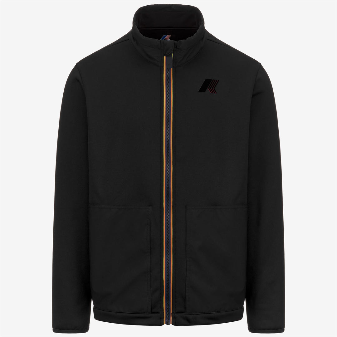 Fleece_MAN_BOURG POLAR_Jacket_Black Pure - Photo