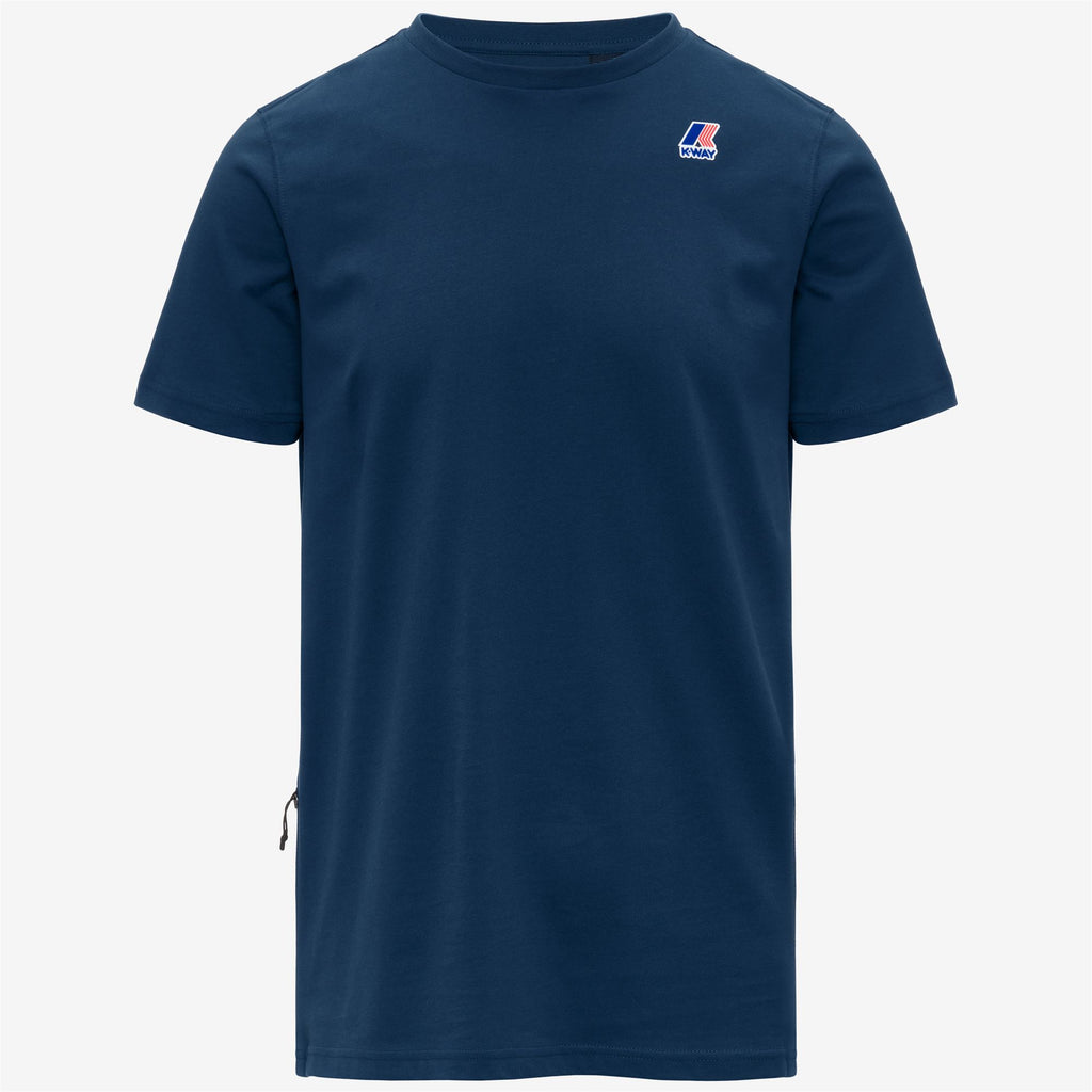 T-Shirts & Top_UNISEX_LEONIDE_T-Shirt_Blue Insignia - Commercial 1