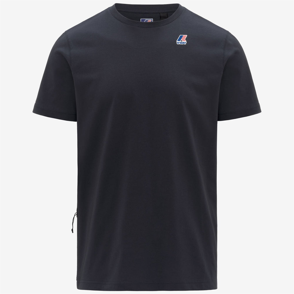 T-Shirts & Top_UNISEX_LEONIDE_T-Shirt_Blue Depth - Commercial 1