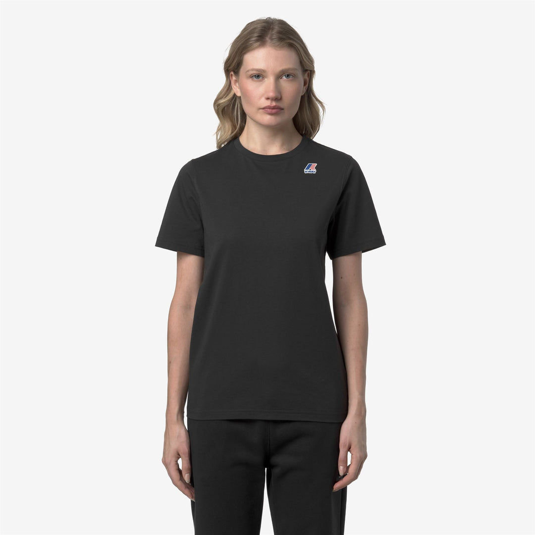 LEONIDE - T-ShirtsTop - T-Shirt - UNISEX - Black Pure