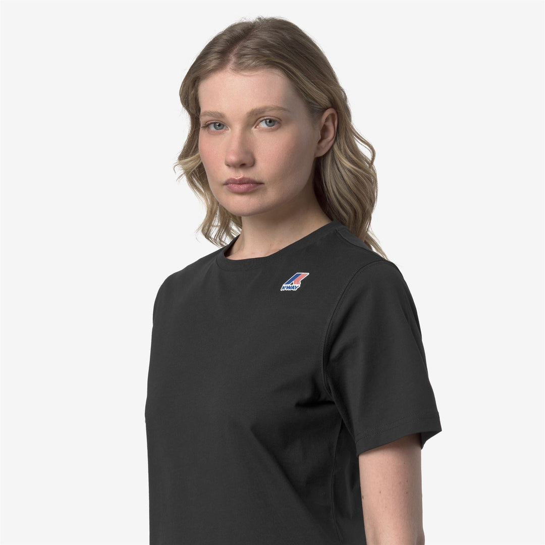 LEONIDE - T-ShirtsTop - T-Shirt - UNISEX - Black Pure