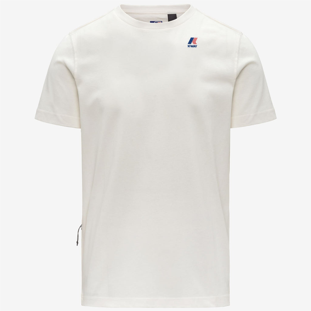 T-Shirts & Top_UNISEX_LEONIDE_T-Shirt_White Gardenia - Commercial 1