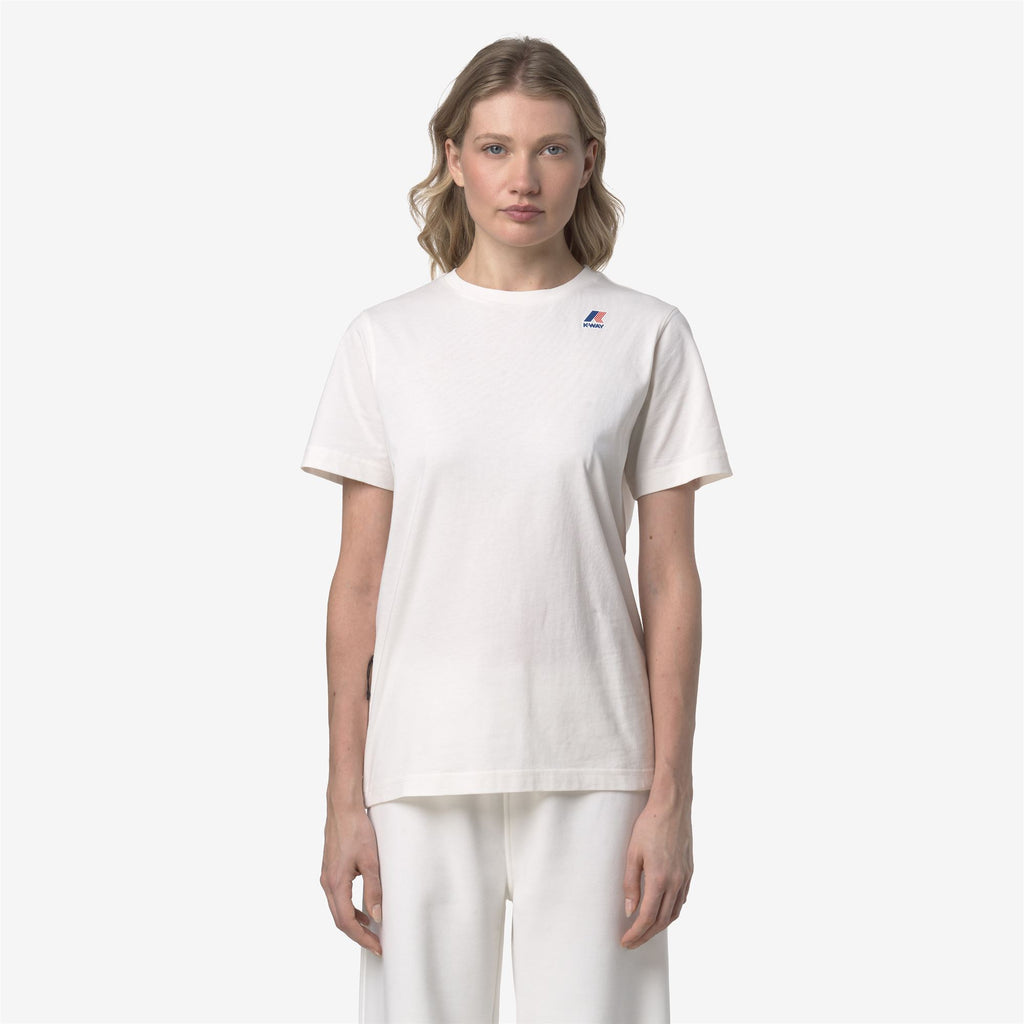T-Shirts & Top_UNISEX_LEONIDE_T-Shirt_White Gardenia - Commercial 4