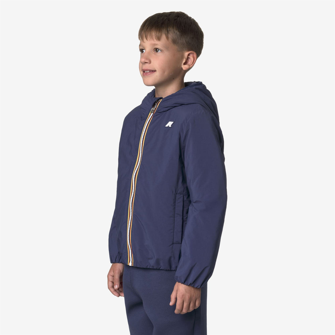 P. JACK PLAIN WARM - Jackets - Short - BOY - Blue Deep Cobalt