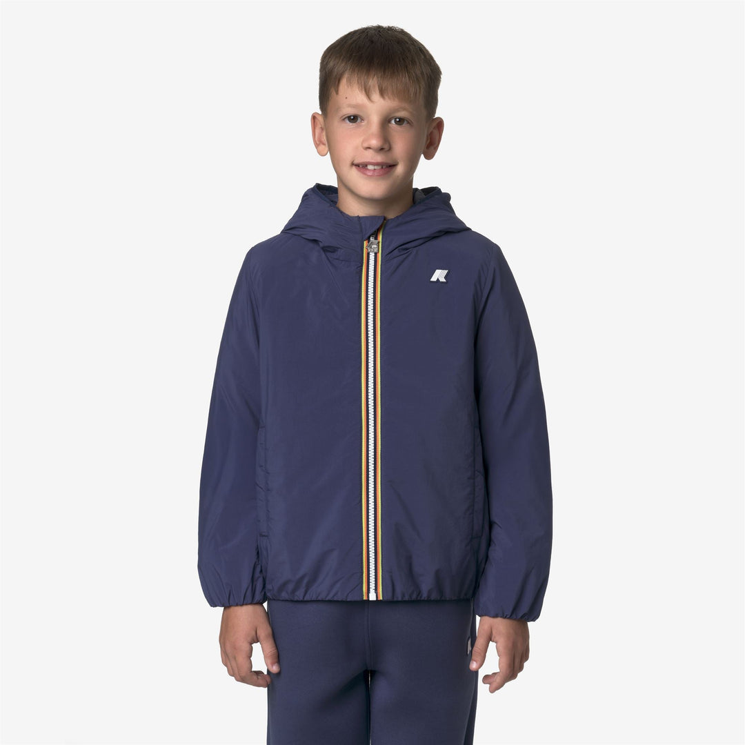 P. JACK PLAIN WARM - Jackets - Short - BOY - Blue Deep Cobalt