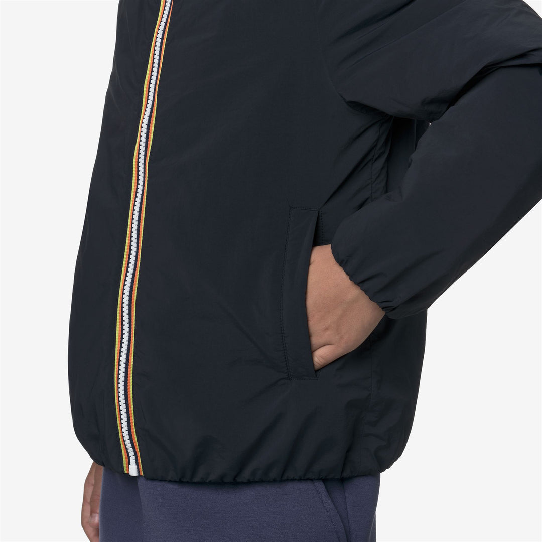 Jackets_BOY_P. JACK PLAIN WARM_Short_Blue Depth - DetailDouble