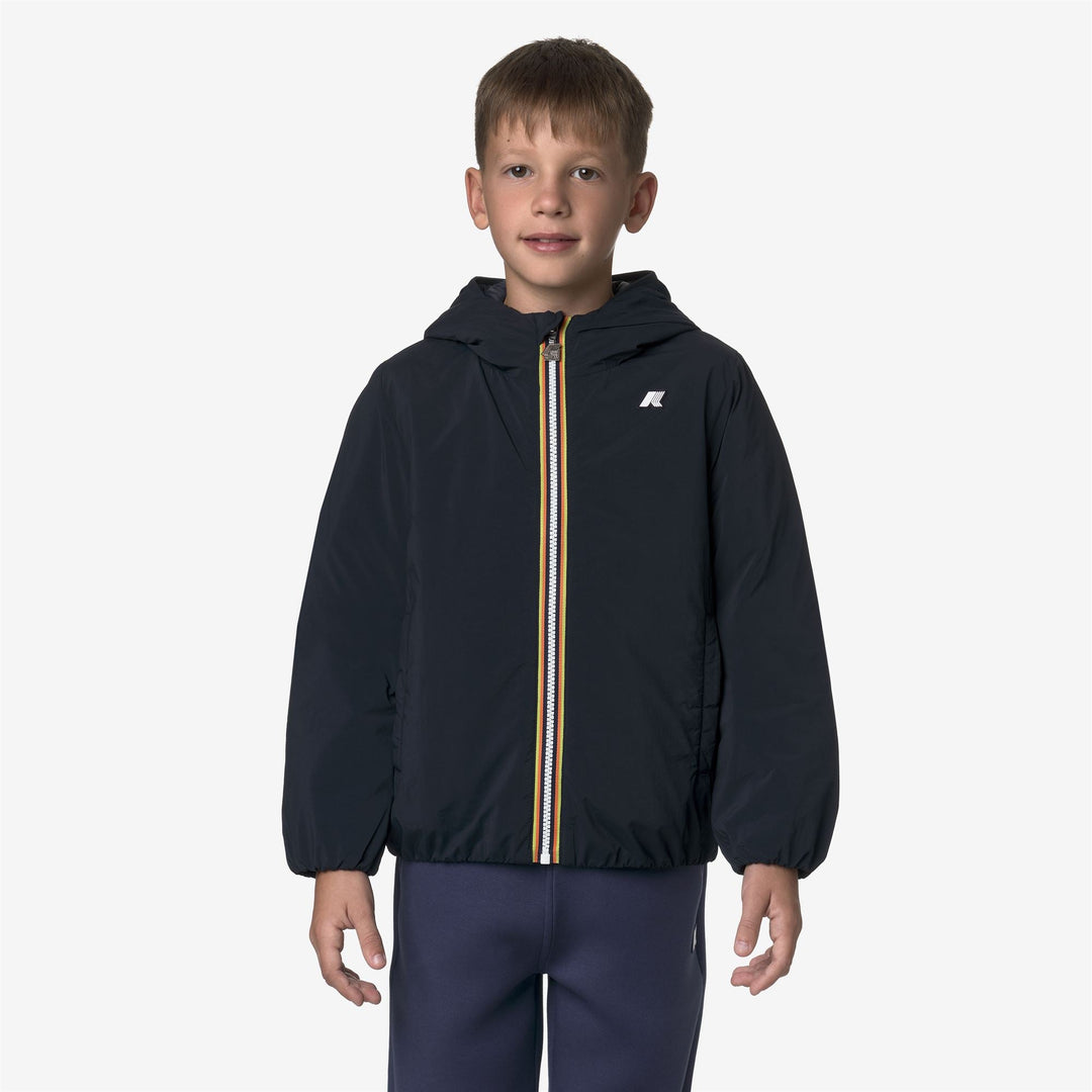 P. JACK PLAIN WARM - Jackets - Short - BOY - Blue Depth