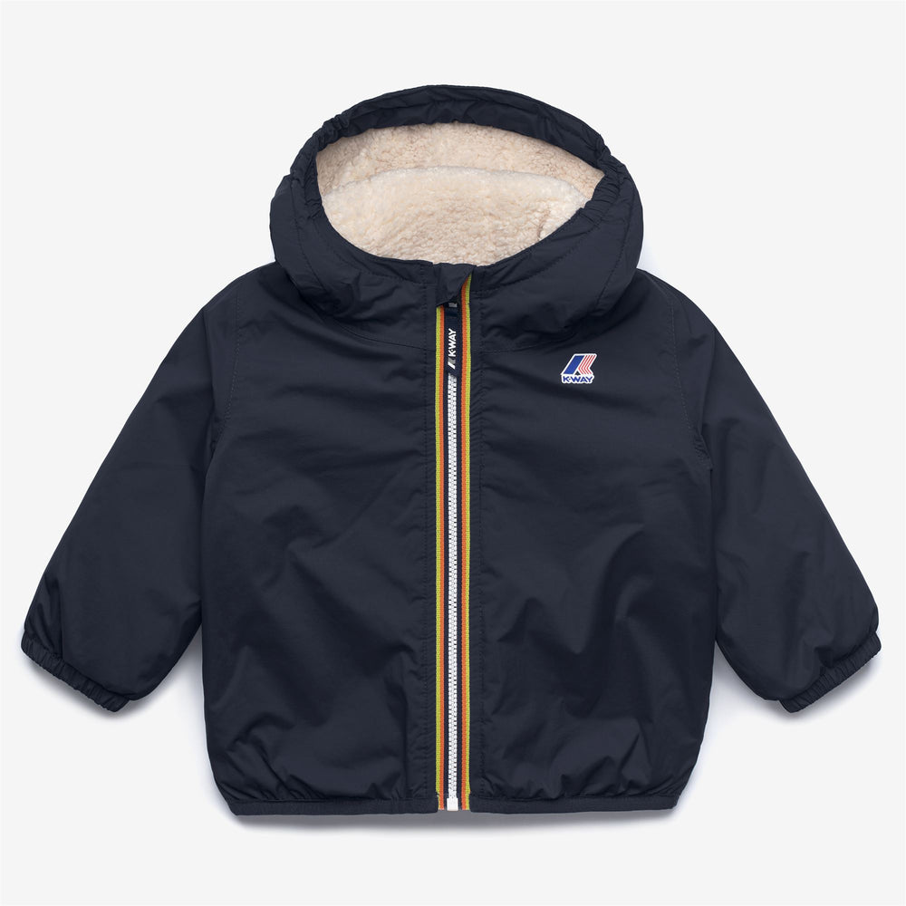 Jackets_KID UNISEX_E.  LE VRAI 4.0 CLAUDINE ORSETTO_Mid_Blue Depth - Photo