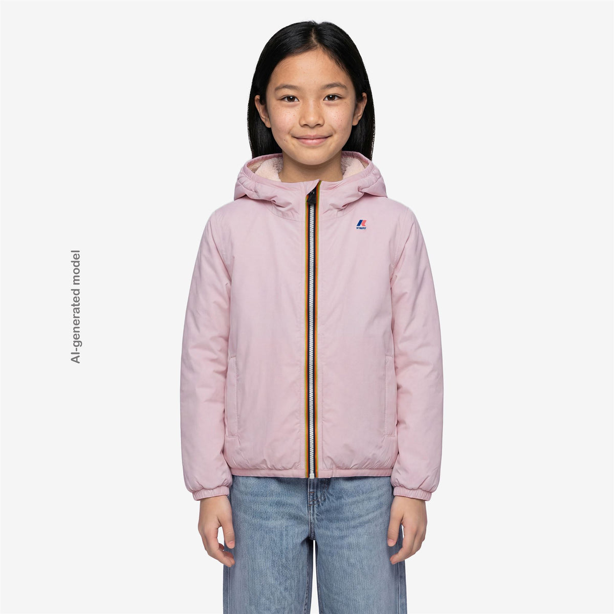 Jackets_KID UNISEX_P. LE VRAI 4.0 CLAUDE ORSETTO_Mid_Pink Sallow - Commercial 4