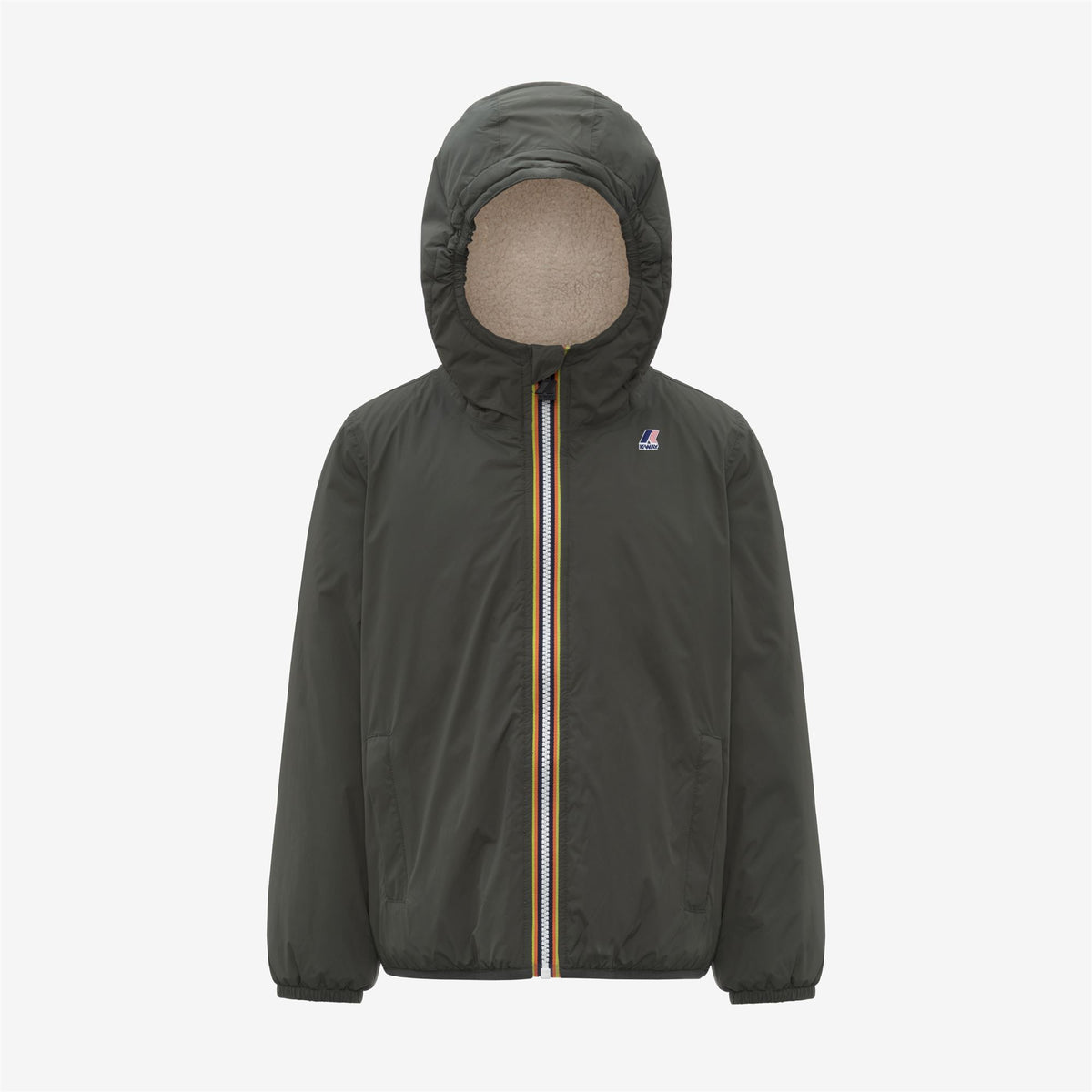 Jackets_KID UNISEX_P. LE VRAI 4.0 CLAUDE ORSETTO_Mid_GREEN BLACKISH - Commercial 1