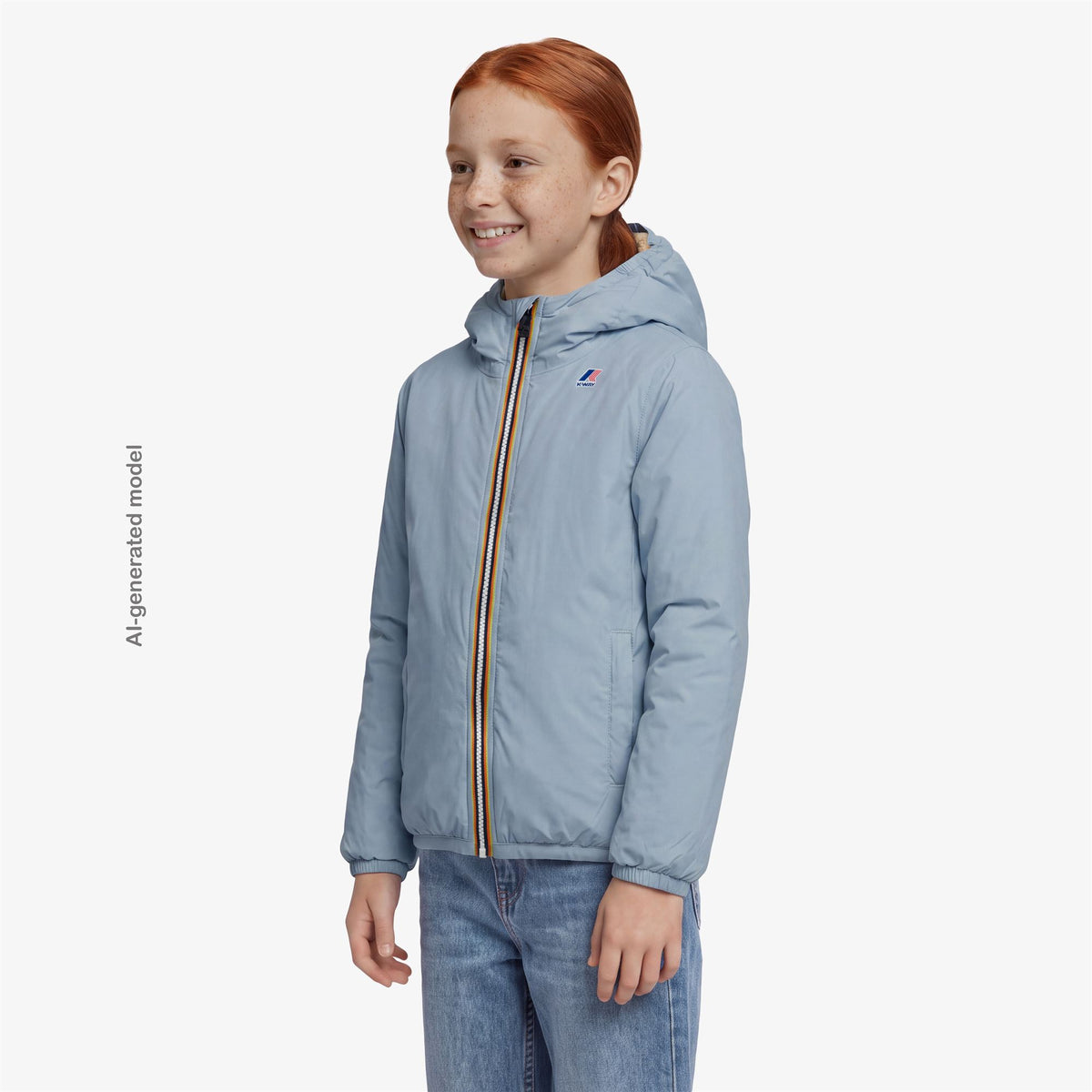 Jackets_KID UNISEX_P. LE VRAI 4.0 CLAUDE ORSETTO_Mid_Blue Sub - Commercial 2