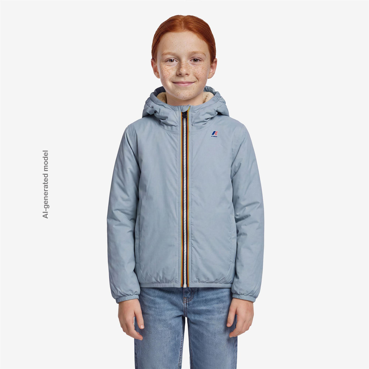 Jackets_KID UNISEX_P. LE VRAI 4.0 CLAUDE ORSETTO_Mid_Blue Sub - Commercial 1