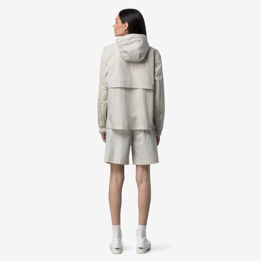 Jackets_Woman_SOPHILE SATIN GLASS_Short_BEIGE LT - Commercial 6