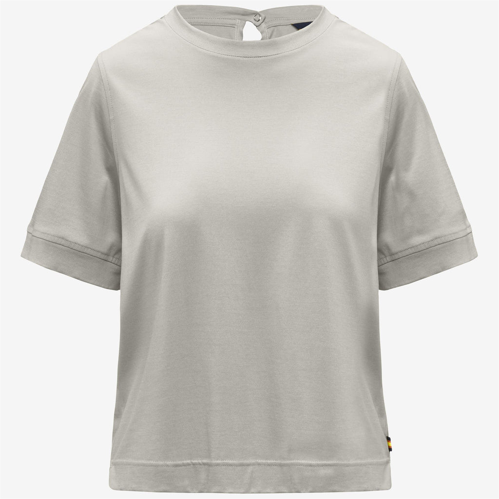 T-Shirts & Top_Woman_GABILLOU COTTON SILK_T-Shirt_BEIGE LT - Commercial 1