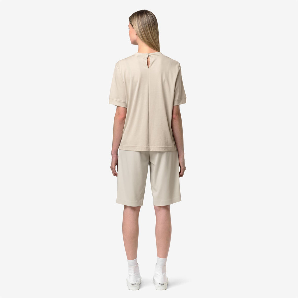 T-Shirts & Top_Woman_GABILLOU COTTON SILK_T-Shirt_BEIGE LT - Commercial 6