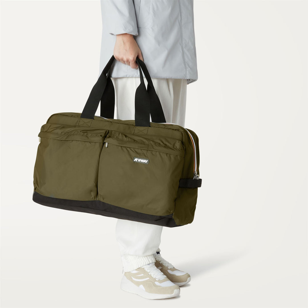 ARDELU M - Bags - Duffle - UNISEX - GREEN BLACKISH