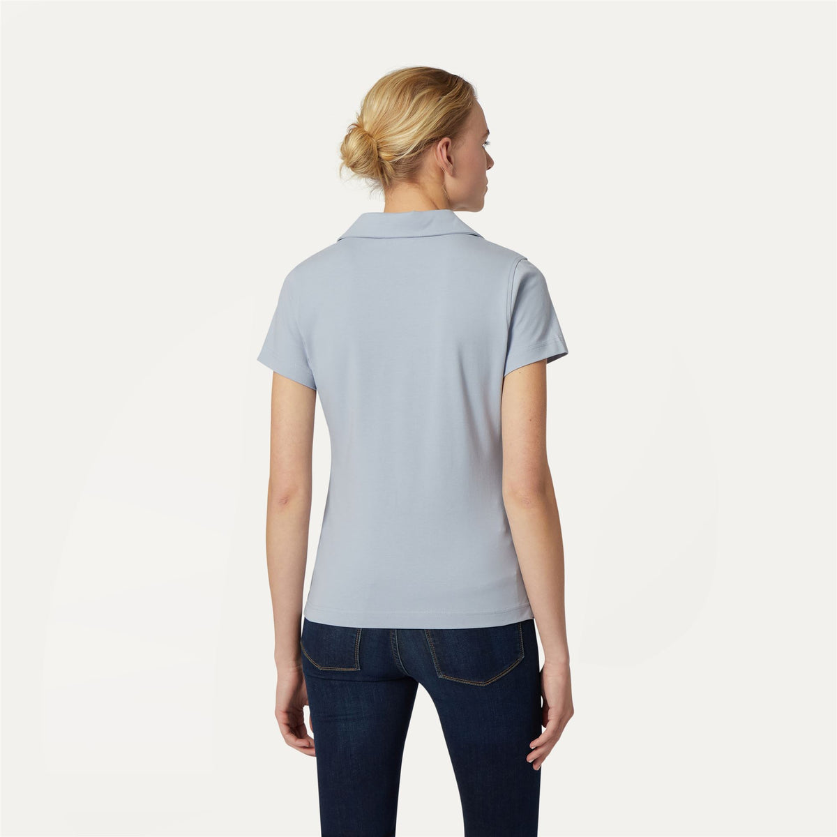 Polo Shirts_WOMAN_CHARLETTE_Polo_AZURE BLIZZARD - Commercial 6