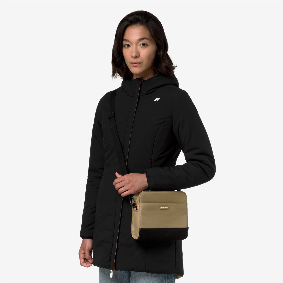 Bags_Woman_MARYBELL_Pouch Bag_Beige Khaki - Commercial 5