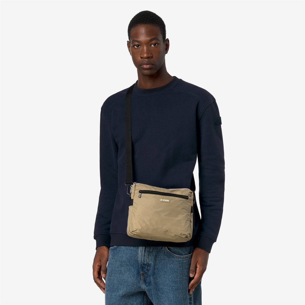 Bags_Unisex_MOIRE_Pouch Bag_Beige Khaki - Commercial 5