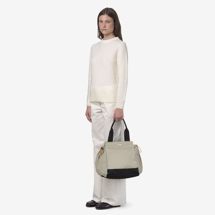 Bags_WOMAN_AISY_Tote Bag_Green Oak - DressedFrontDouble