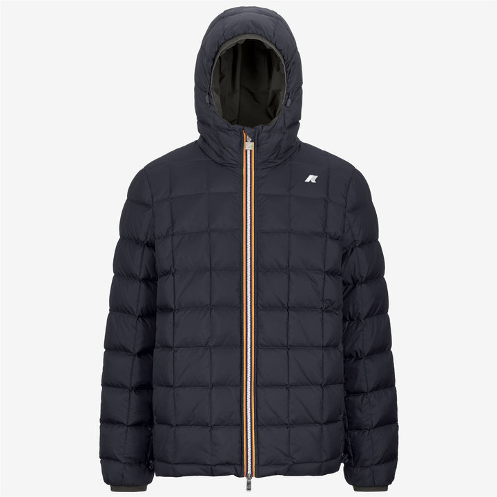 Jackets_MAN_JACK ST THERMO DOUBLE_Short_GREEN BLACKISH  - Blue Depth - DressedFront