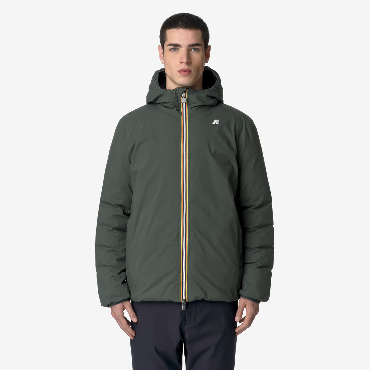 Jackets_MAN_JACK ST THERMO DOUBLE_Short_GREEN BLACKISH  - Black Pure - Commercial 4