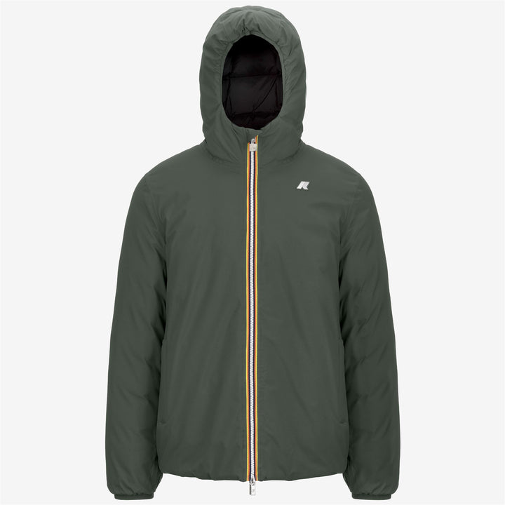 Jackets_MAN_JACK ST THERMO DOUBLE_Short_GREEN BLACKISH  - Black Pure - Photo