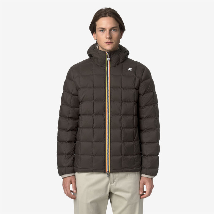 Jackets_MAN_JACK ST THERMO DOUBLE_Short_Beige Cashmere - Black Olive - DetailDouble
