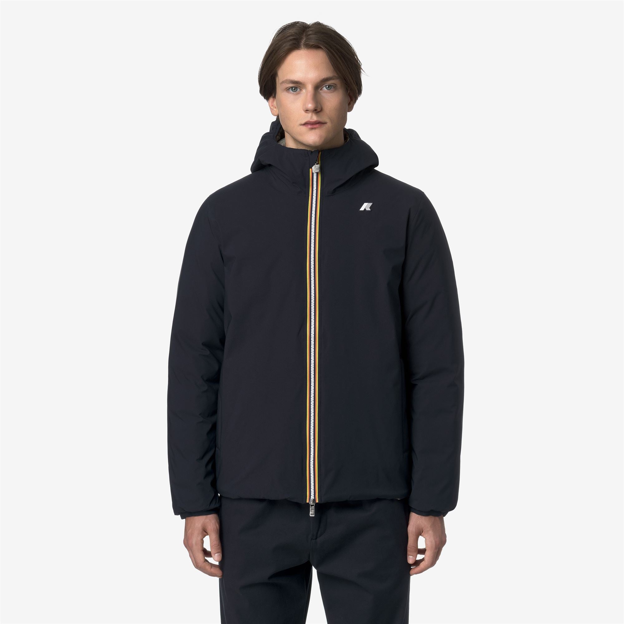 Jackets_MAN_JACK ST THERMO DOUBLE_Short_Blue Depth - Green Oak - Commercial 3