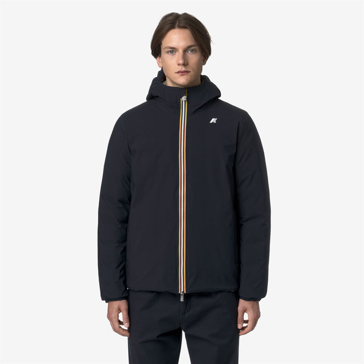 Jackets_MAN_JACK ST THERMO DOUBLE_Short_Blue Depth - Green Oak - DressedBack