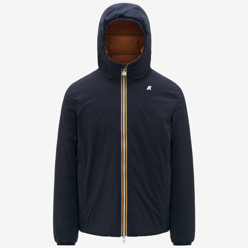 Jackets_MAN_JACK ST THERMO DOUBLE_Short_Blue Depth - Orange Adobe - Commercial 1