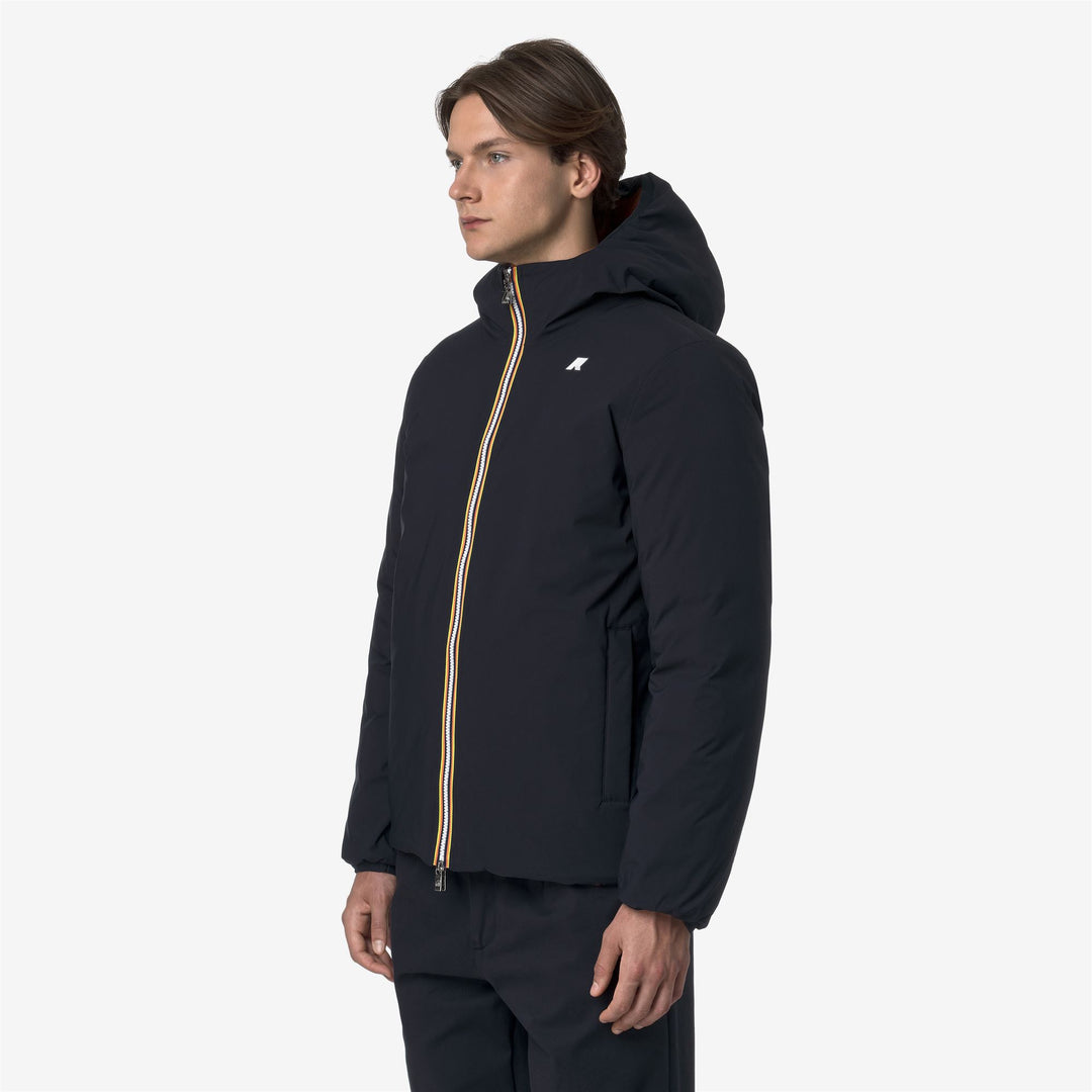 Jackets_MAN_JACK ST THERMO DOUBLE_Short_Blue Depth - Orange Adobe - Detail