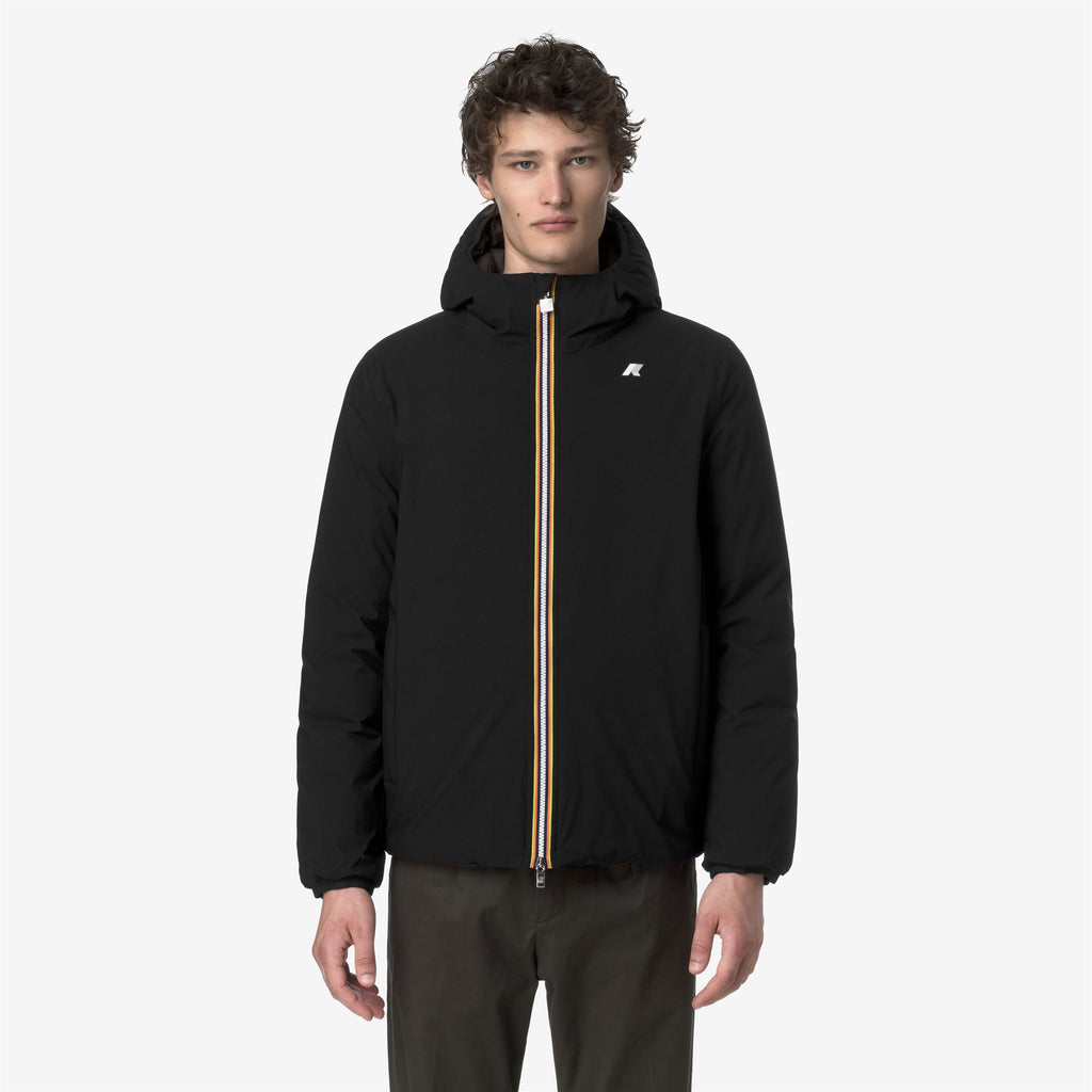 Jackets_MAN_JACK ST THERMO DOUBLE_Short_Black Pure - Black Olive - Commercial 4