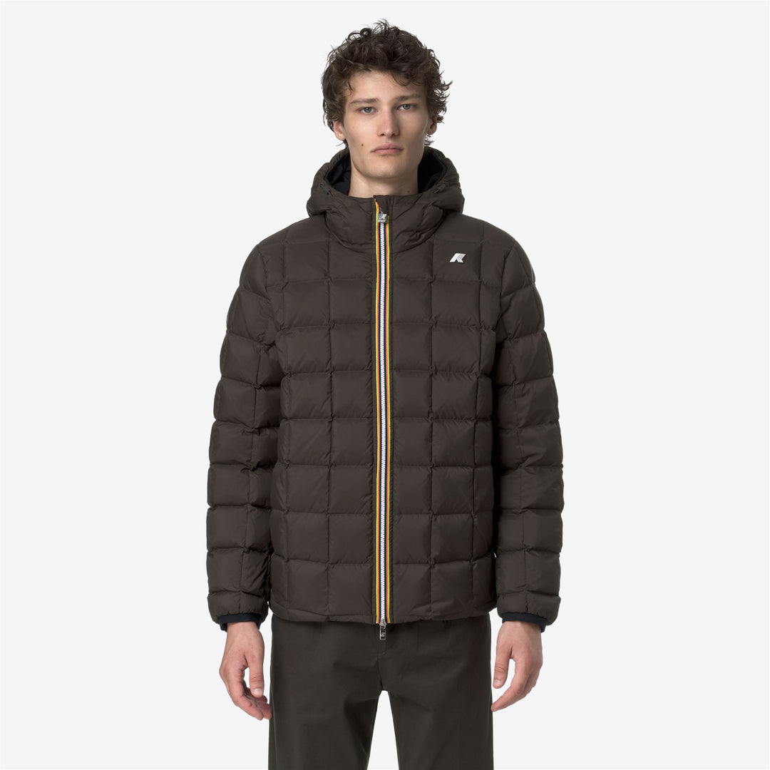 Jackets_MAN_JACK ST THERMO DOUBLE_Short_Black Pure - Black Olive - DetailDouble