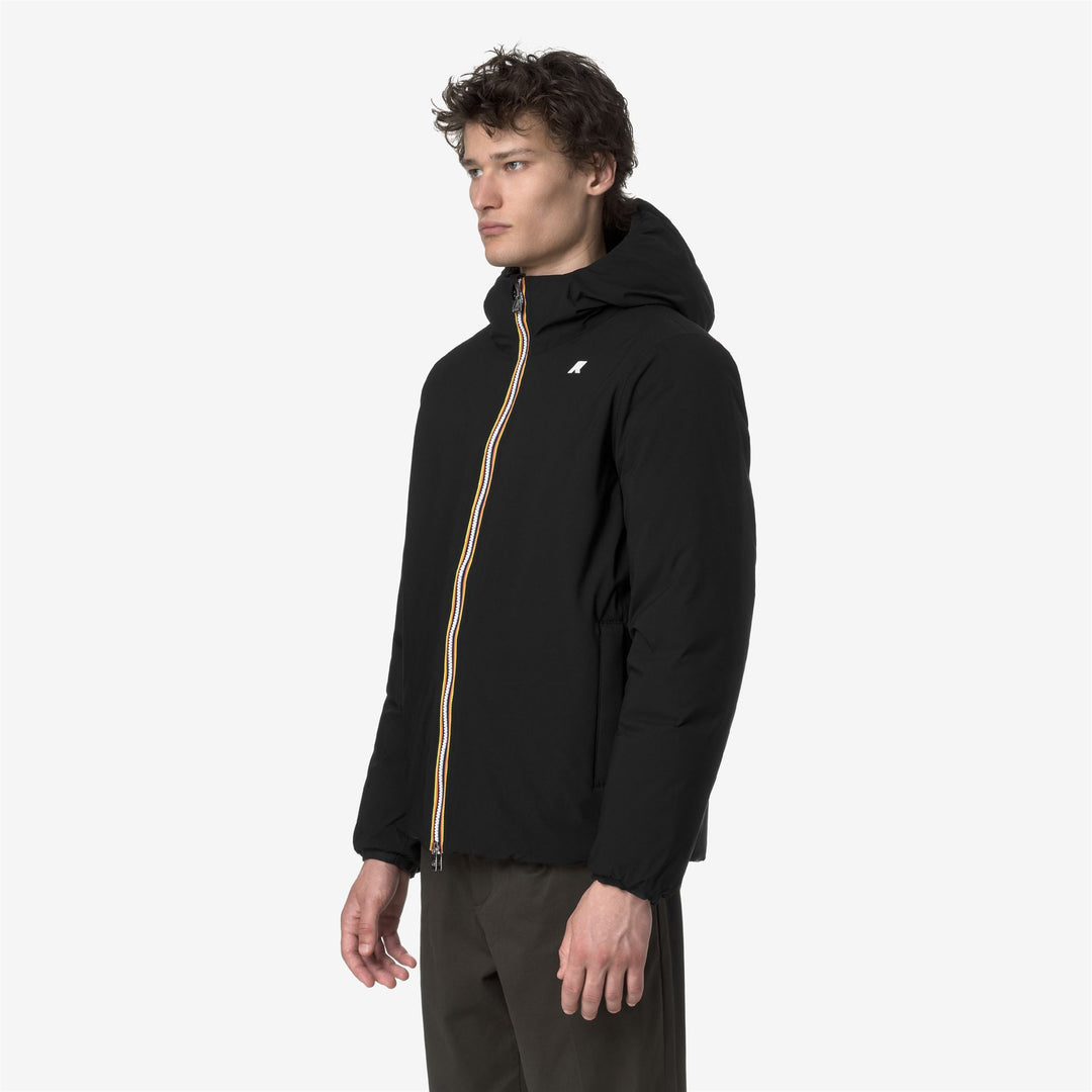 Jackets_MAN_JACK ST THERMO DOUBLE_Short_Black Pure - Black Olive - Detail