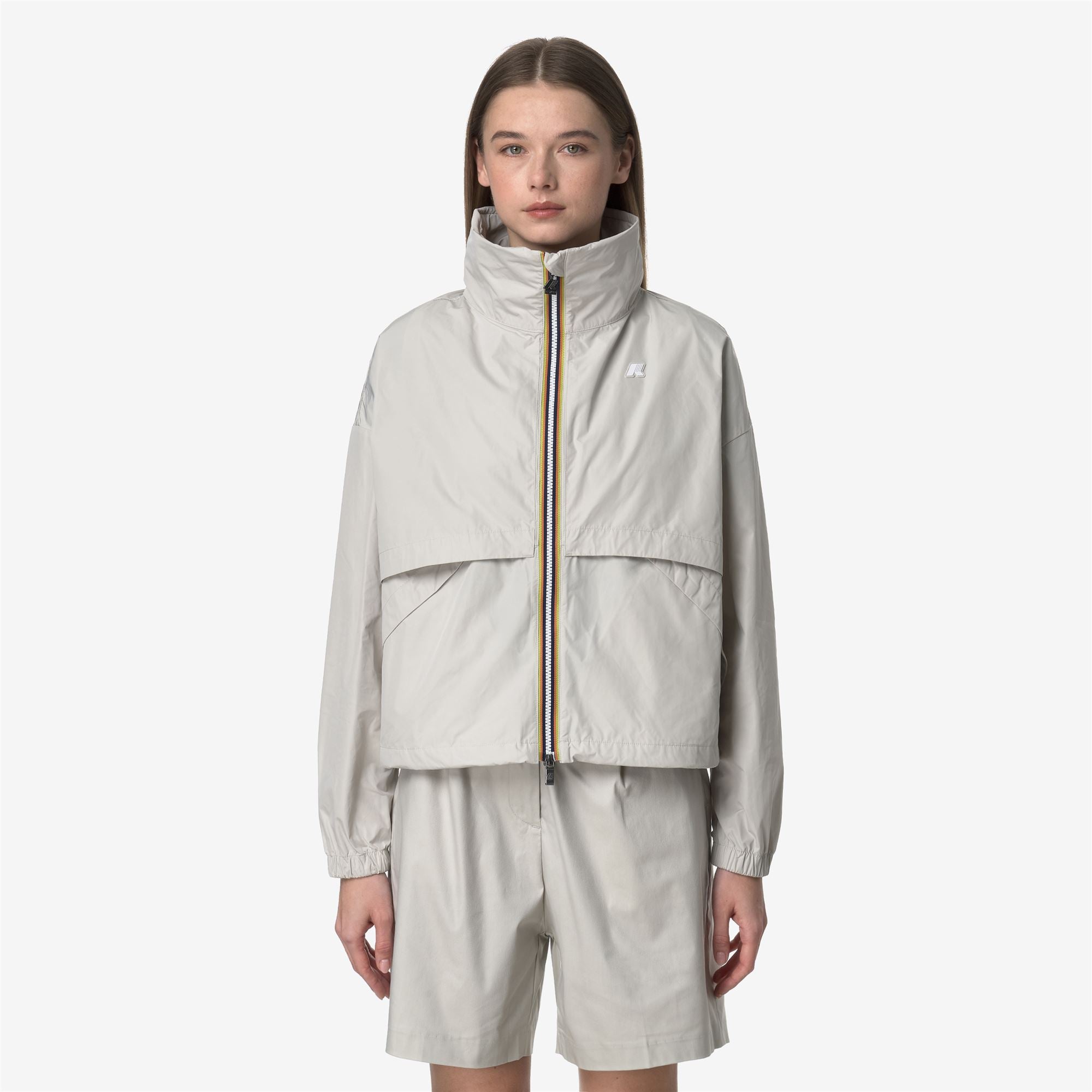 Jackets_WOMAN_AUBETTE MEMORY TOUCH_Short_BEIGE LT - Commercial 4