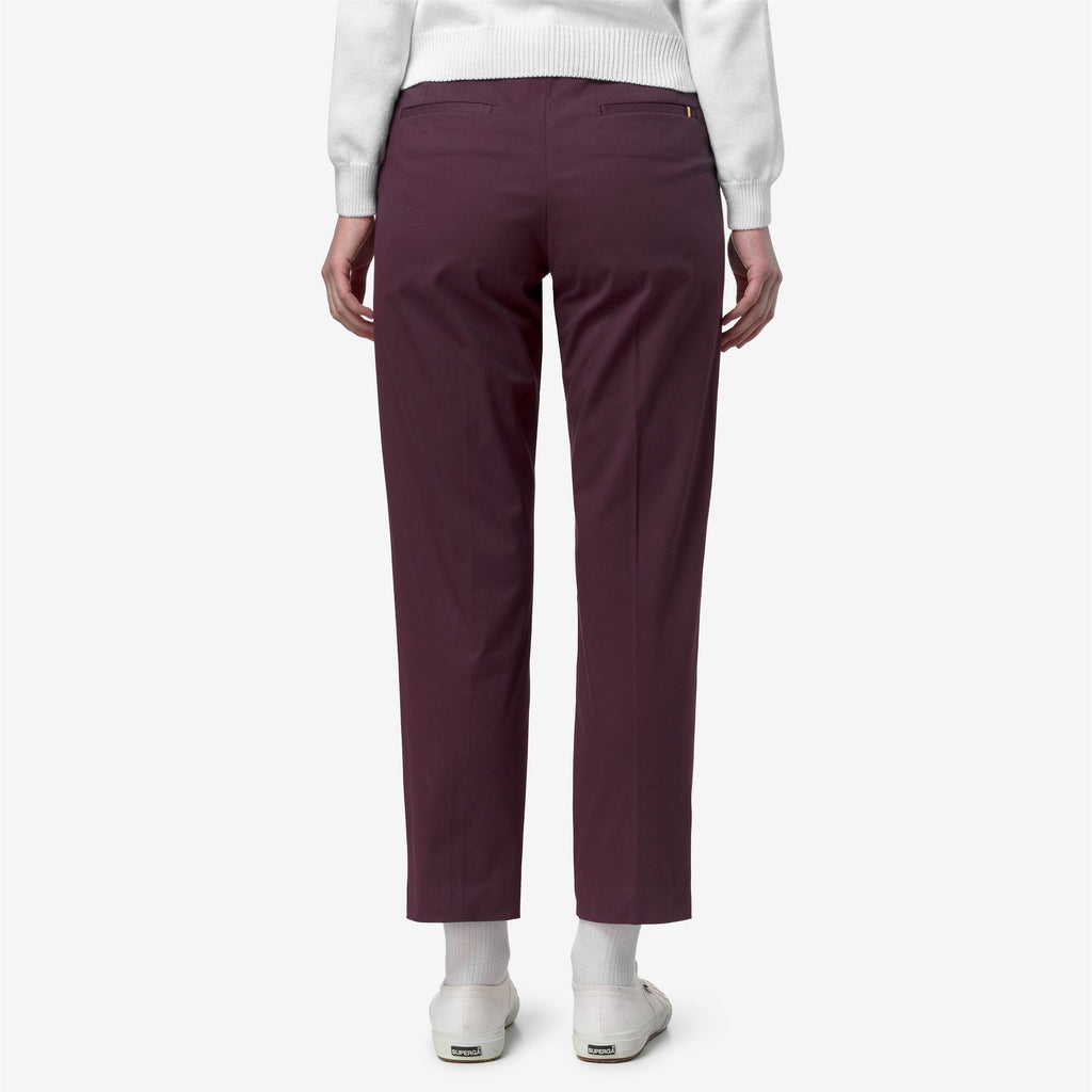 Pants_Woman_EYRE TWILL TECH PEACH GOLF_Chino_Violet Mauve Wine - Commercial 6