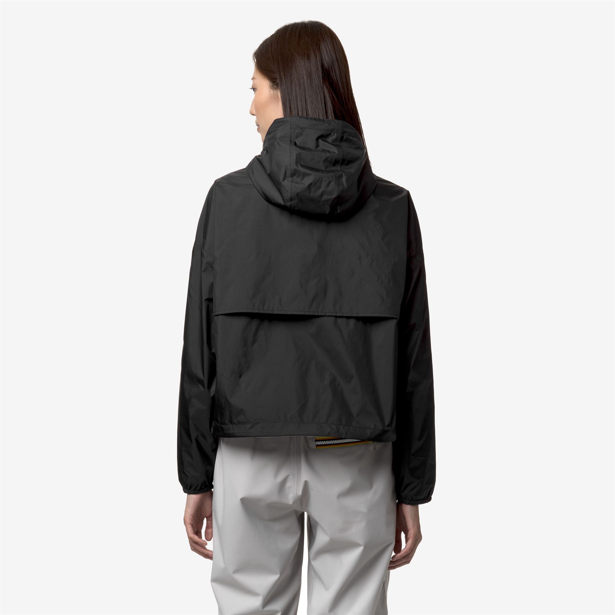 Jackets_WOMAN_LAURETTE PLUS.2 DOUBLE_Short_Black P-Beige Lt - Commercial 6