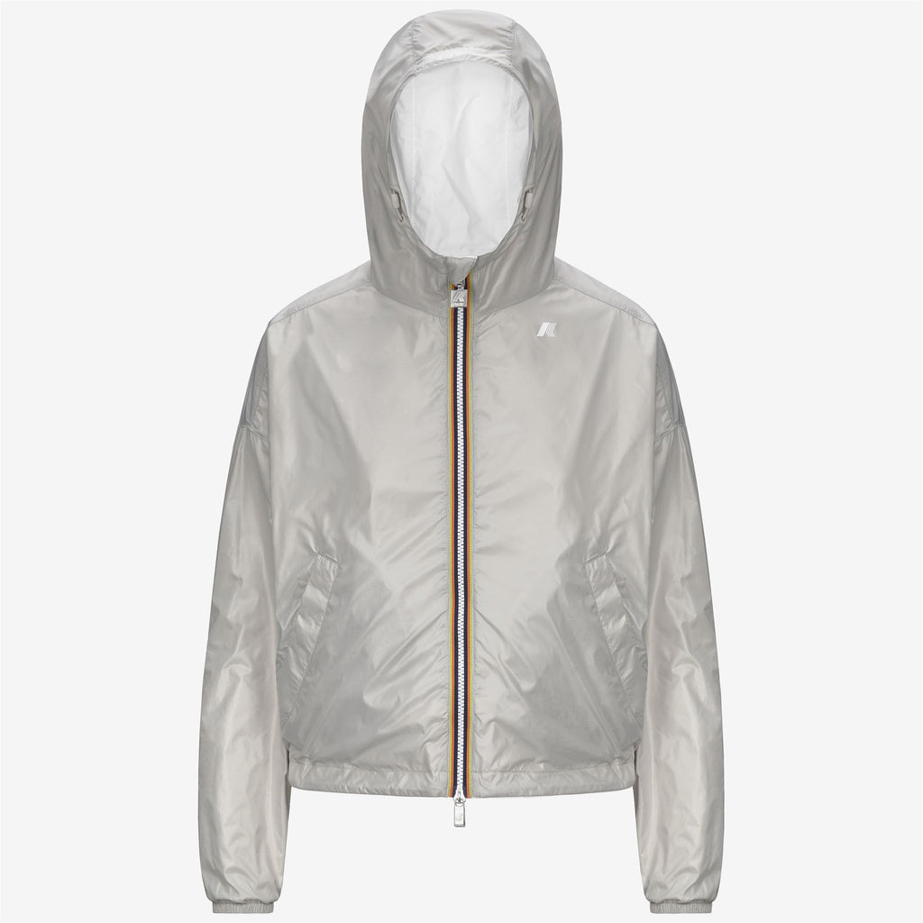 Jackets_WOMAN_LAURETTE PLUS.2 DOUBLE_Short_White - BEIGE LT - Commercial 2