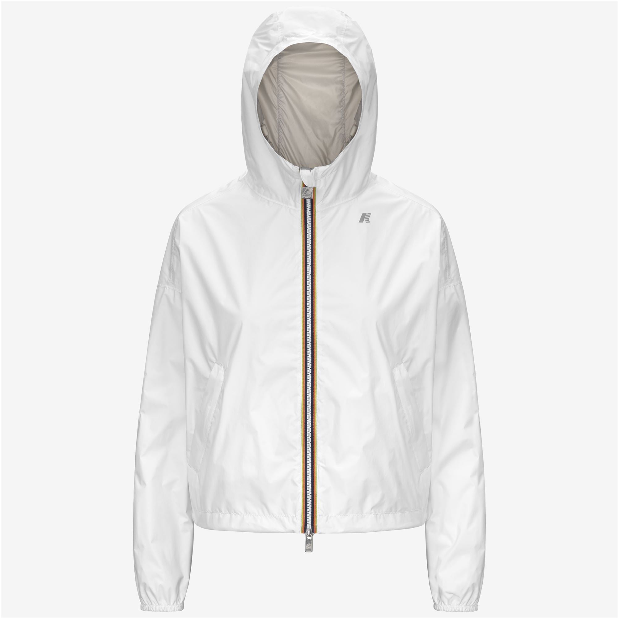 Jackets_WOMAN_LAURETTE PLUS.2 DOUBLE_Short_White - BEIGE LT - Commercial 1